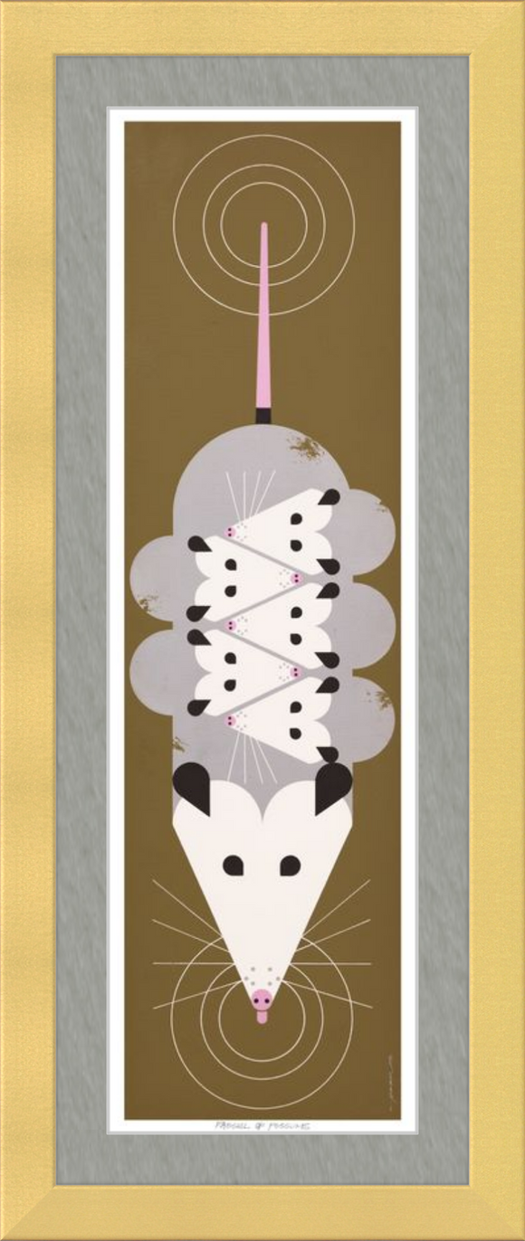 Passel of Possums Museum Quality Reproduction of Harper Archival Original Art