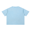 Eagles In Nuptial Flight Mineral Wash Boxy Cotton T-Shirt-8