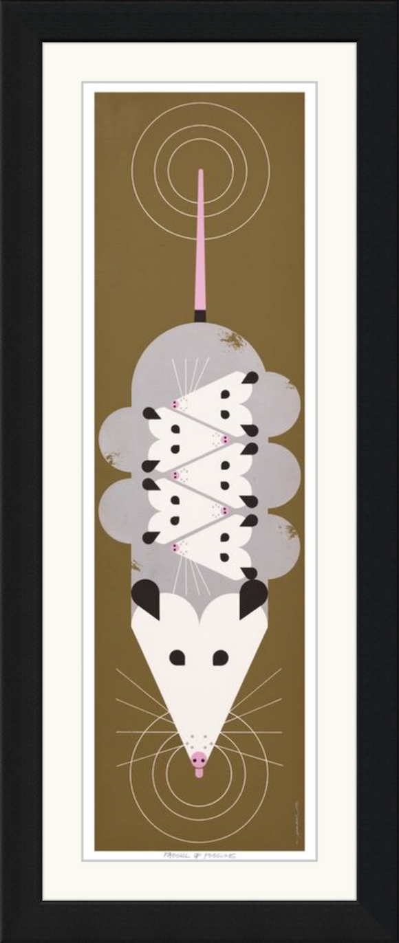 Passel of Possums Museum Quality Reproduction of Harper Archival Original Art