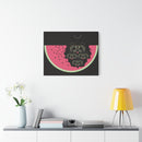 Watermelon Moon Charley Harper Unframed Giclee on Matte Stretched Canvas-27