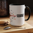 Cardinal Courtship Charley Harper Art Studio Classic Accent Mug 15oz-8