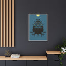 Raccpack Charley Harper Framed Giclee Print on Stretched Canvas-54