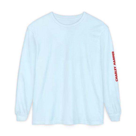CAM Unisex Garment-dyed Long Sleeve T-Shirt