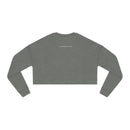 Racc-O-Lantern Charley Harper Women's Cropped Bella Canvas Sweatshirt-4