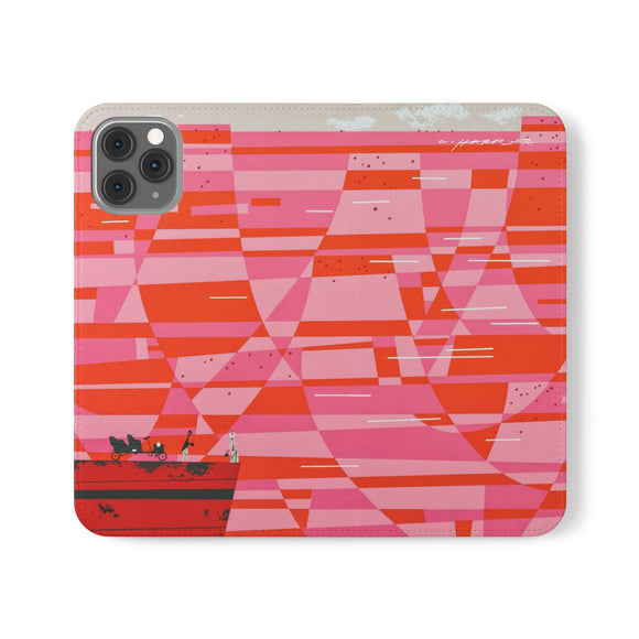 Charley Harper Grand Canyon Flip Folio Phone Case Travel Series