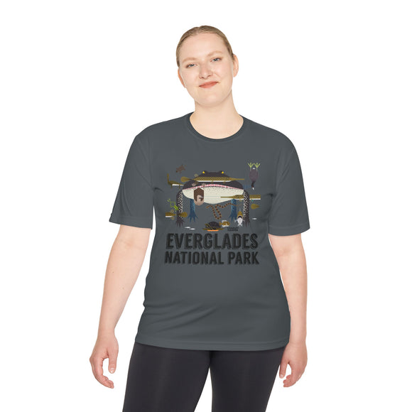 Everglades Unisex Moisture Wicking Tee