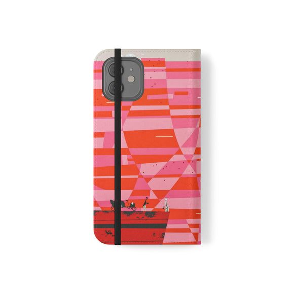 Charley Harper Grand Canyon Flip Folio Phone Case Travel Series