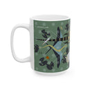 Charley Harper Florida Everglades Ceramic Mug — Underwater Wildlife Art 15oz-3