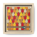 Octoberama Charley Harper Framed Giclee Print Stretched On Canvas-34