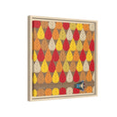 Octoberama Charley Harper Framed Giclee Print Stretched On Canvas-159