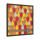 Octoberama Charley Harper Framed Giclee Print Stretched On Canvas-66