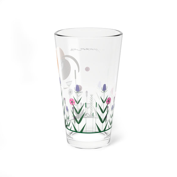 Wild Summer II Charley Harper Pint Glass, 16oz