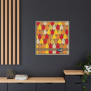 Octoberama Charley Harper Framed Giclee Print Stretched On Canvas-173