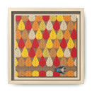Octoberama Charley Harper Framed Giclee Print Stretched On Canvas-35
