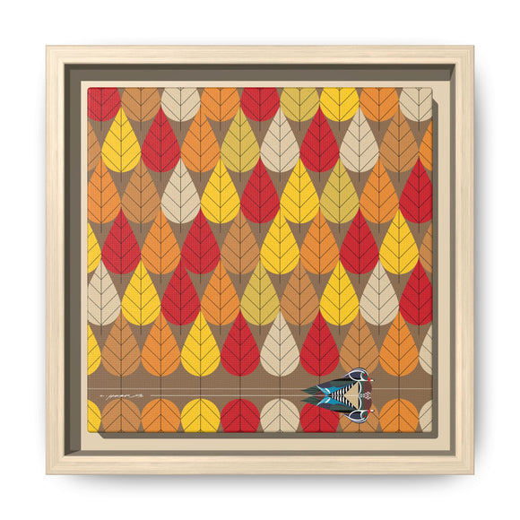 Octoberama Charley Harper Framed Giclee Print Stretched On Canvas