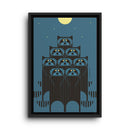 Racpack Charley Harper Framed Giclee Print on Stretched Canvas-13
