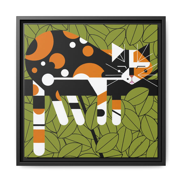 Charley Harper Limp On A Limb Framed Giclee Print Stretched On Canvas Art