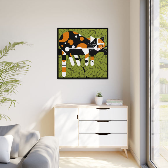 Charley Harper Limp On A Limb Framed Giclee Print Stretched On Canvas Art