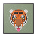 Cool Carnivore Charley Harper Giclee Framed Stretched On Canvas Print-3