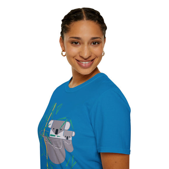 Charley Harper Koal Koala Unisex Softstyle T-Shirt
