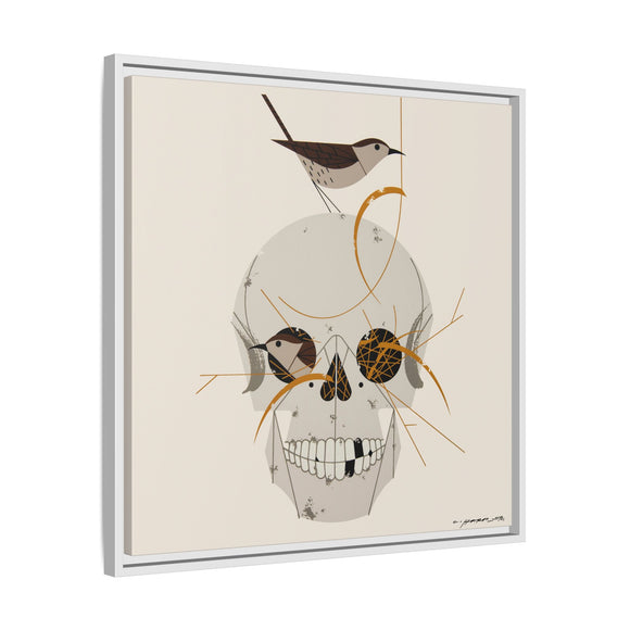 Charley Harper Wrented Giclee Framed Stretched On Canvas Print