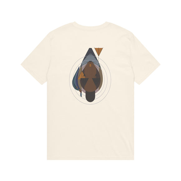 Over and Under Charles Harper Unisex Crafter Organic Mid-Light T-Shirt