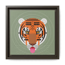 Cool Carnivore Charley Harper Giclee Framed Stretched On Canvas Print-14