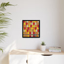 Octoberama Charley Harper Framed Giclee Print Stretched On Canvas-106