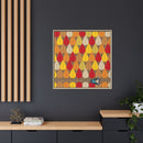 Octoberama Charley Harper Framed Giclee Print Stretched On Canvas-176