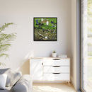 Charley Harper Florida Everglades Wall Art – Mid-Century Modern Geometric Bird Canvas with Minimal Wildlife Accents-36