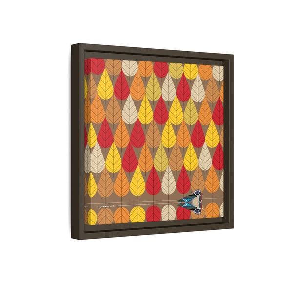 Octoberama Charley Harper Framed Giclee Print Stretched On Canvas