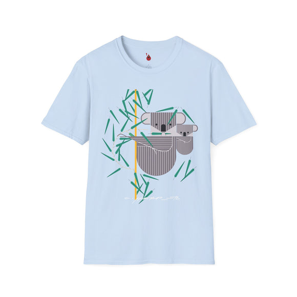 Charley Harper Koal Koala Unisex Softstyle T-Shirt