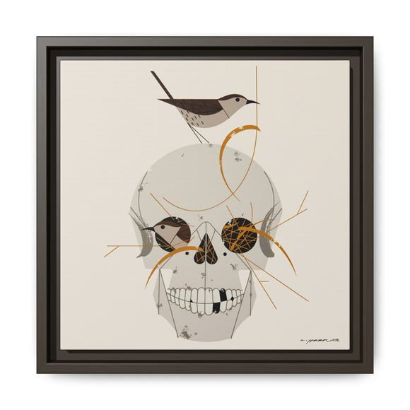 Charley Harper Wrented Giclee Framed Stretched On Canvas Print
