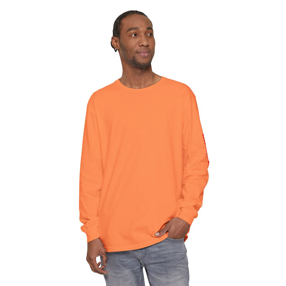 CAM Unisex Garment-dyed Long Sleeve T-Shirt