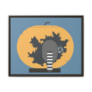 Racc-O-Lantern Charley Harper Framed Giclee Print Stretched On Canvas-11