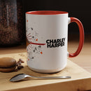 Cardinal Courtship Charley Harper Art Studio Classic Accent Mug 15oz-13