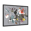 Winter Charley Harper Framed Giclee Print Stretched On Canvas-20