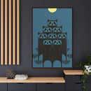 Racpack Charley Harper Framed Giclee Print on Stretched Canvas-106