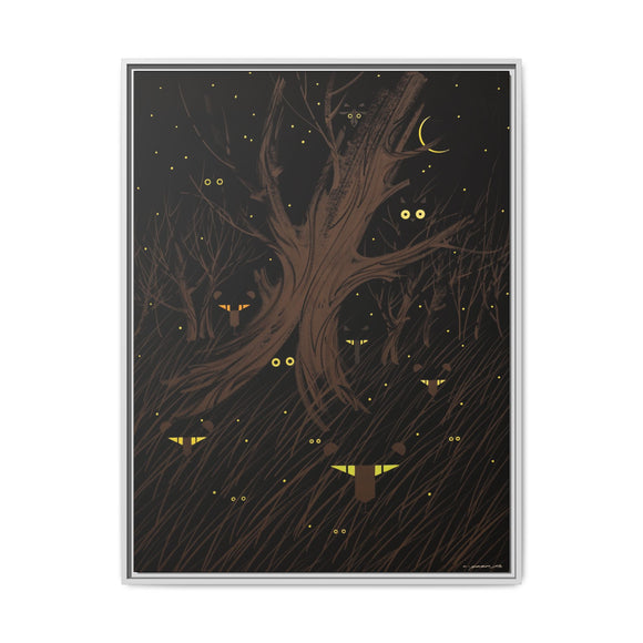 Creatures Wild and Tame Charley Harper Framed Giclee Print Stretched On Canvas