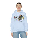 Charley Harper Mystery Of The Missing Migrants Unisex Heavy Blend™ Hooded Sweatshirt-72