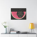 Watermelon Moon Charley Harper Unframed Giclee on Matte Stretched Canvas-30