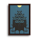 Racpack Charley Harper Framed Giclee Print on Stretched Canvas-14