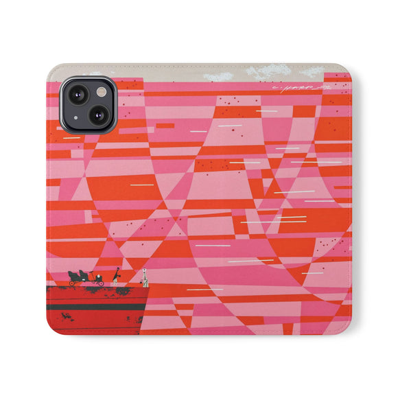 Charley Harper Grand Canyon Flip Folio Phone Case Travel Series