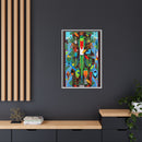 Monteverde Charley Harper Framed Giclee Print Stretched On Canvas-39