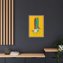 Tall Tail Charley Harper  Framed Giclee Canvas Wrapped Wall Mural Southwest Mid-Century Modern Art-38