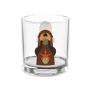Otterly Delicious Charley Harper Rocks Glass, 10oz-1