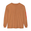 CAM Unisex Garment-dyed Long Sleeve T-Shirt-5