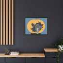 Racc-O-Lantern Charley Harper Framed Giclee Print Stretched On Canvas-34
