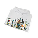 Charley Harper Mystery Of The Missing Migrants Unisex Heavy Blend™ Hooded Sweatshirt-23