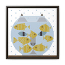 Fishful Thinking Edie Harper Framed Giclee Print on Stretched Canvas-17